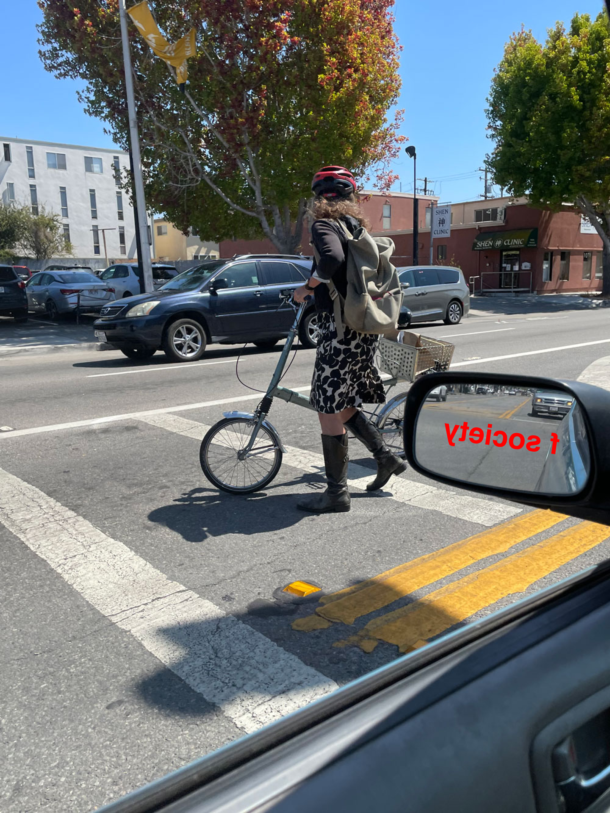 someone riding f cycle in berkeley?